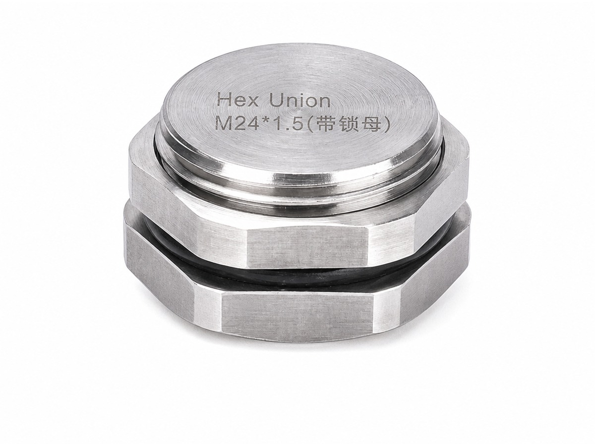 Hex Union M24*1.5(带锁母)