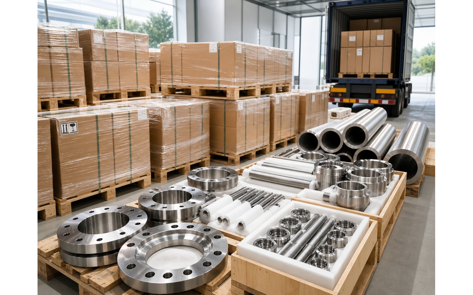 Wuchuang Mach export packing and product range
